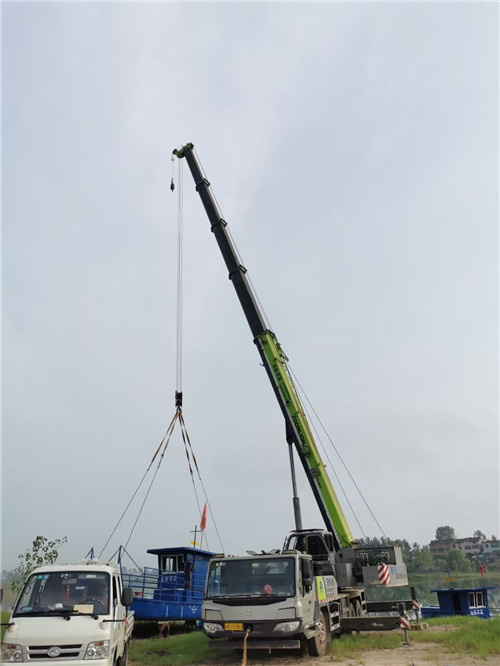 铜陵市桥梁建设吊装案例